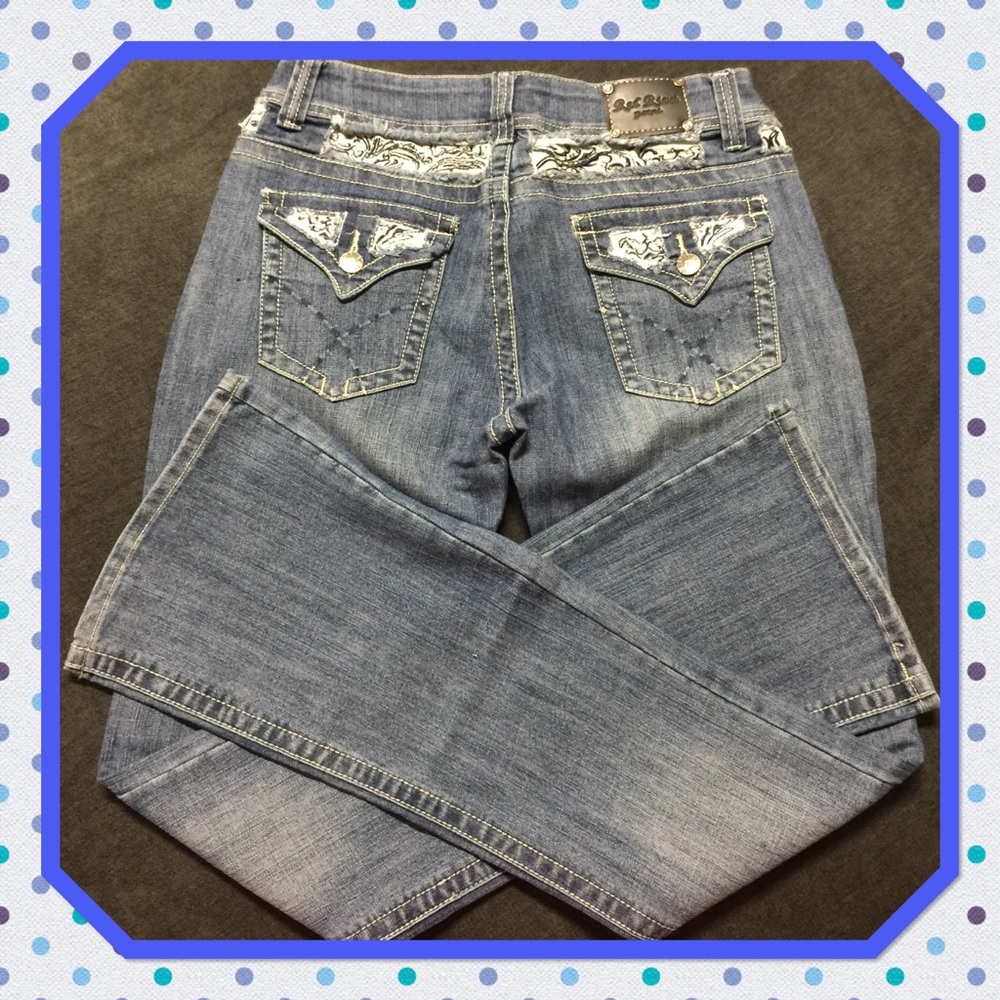 Premium Red Rivet Jeans